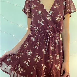 Francesca's Floral Dress